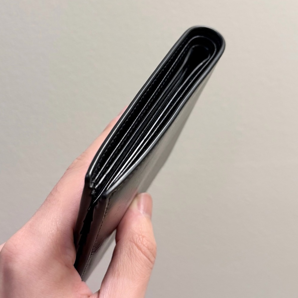 NWB Saint Laurent Men’s East West Leather Bifold Wallet - Picture 4 of 8